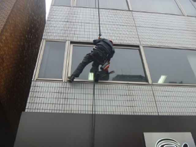 ガラスクリーニング