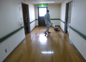床清掃