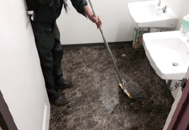 トイレ清掃画像