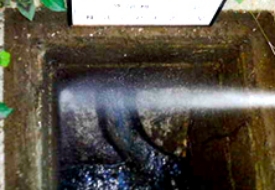 グリストラップ清掃前