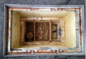 グリストラップ清掃後