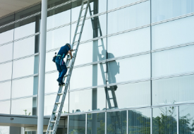 ガラス清掃画像