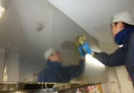 厨房フード・ダクト清掃画像