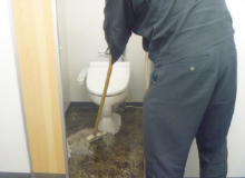 清掃業務以外の業務効率が低下する