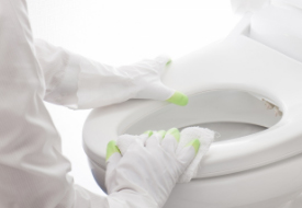 トイレの除菌清掃